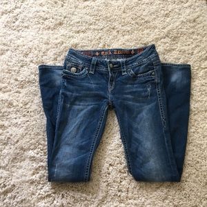 Rock Revival Tori Straight Jeans. (28)